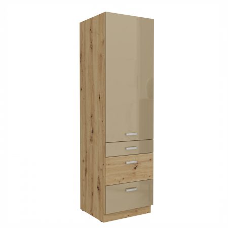 Szafka kuchenna wysoka Arteo 60 DKS-210 3S 1F